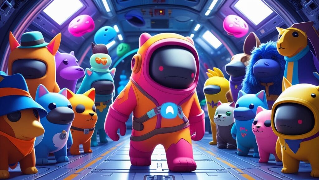 Among Us Mod APK Unlimited Skins Pets Hats