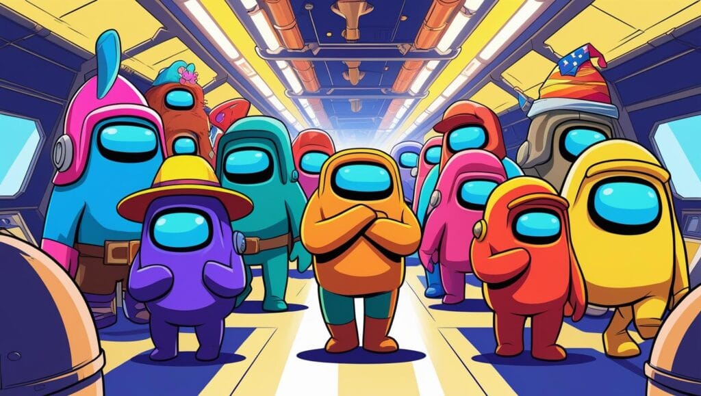 Among Us Mod APK Unlimited Skins Pets Hats Latest Version 2025 2